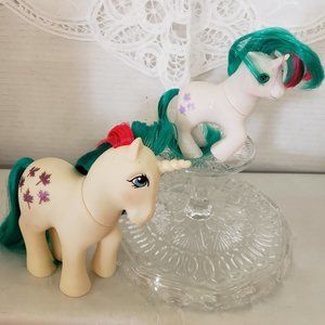 ❤ 1984 Mommy & Me Gusty * Mom not as white as Baby MLP My Little Pony Vintage